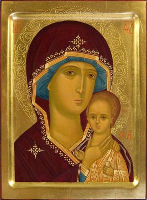 Icon of the Mother of God Petrovskaya 