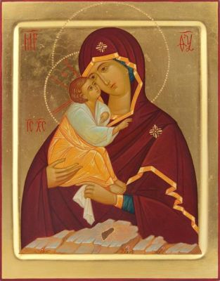 Icon of The Mother of God of Pochaev