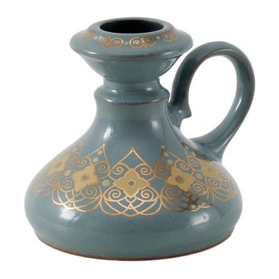 ceramic candleholder