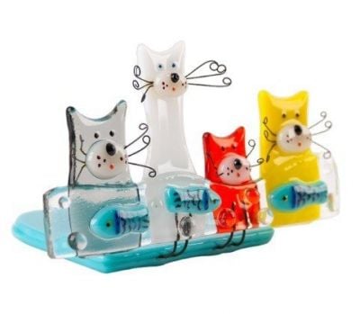 Cats Candleholder