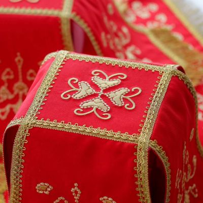 Chalice Covers and Veils Set with Pearls Embroidery sh-10-70-4