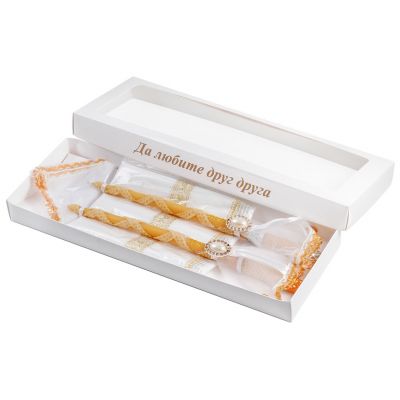 Wedding Set with Сandles and Kerchiefs