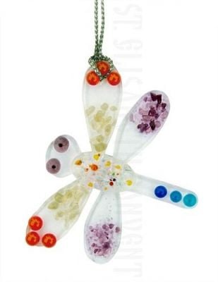 glass pendant dragonfly