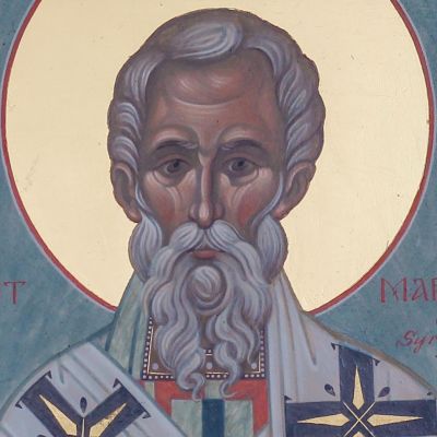 St. Marcian of Syracuse icon 