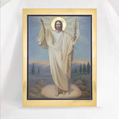 hand-painted icon of Our Lord Jesus Christ