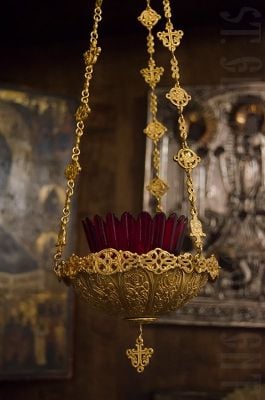 hanging vigil lamp
