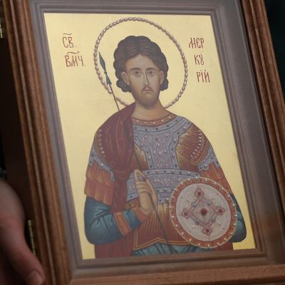 icon of saint mercurius