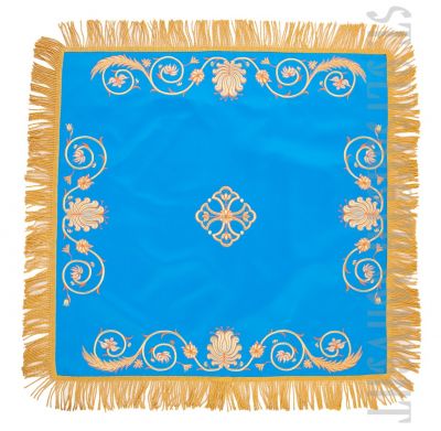 analogion cloth with fern flower embroidery