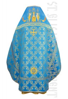 Blue Russian Style Orthodox Priest Vestments