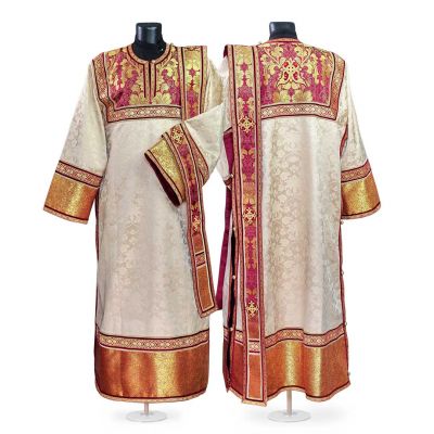 Deacon Vestment of two fabrics