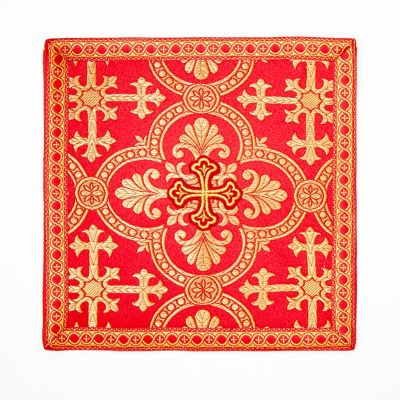 church silk red burse