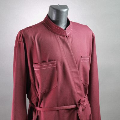 Burgundy Greek inner cassock with pockets