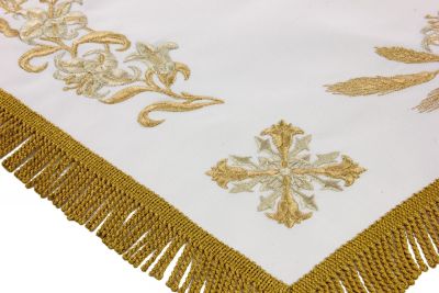 white analogion cloth