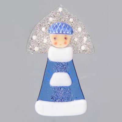 glass Santa Claus's granddaughter 