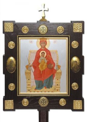 khorugv processional sanctuary icon 