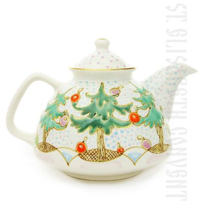 Handmade Teapot in scarves