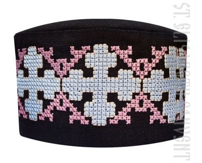 summer skufia with embroidery