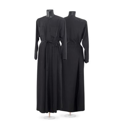 monastic female undercassock black