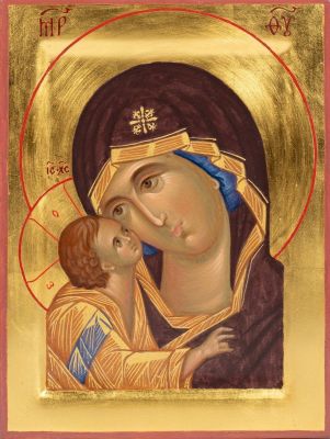 Painted icon to order Mother of God of the Don