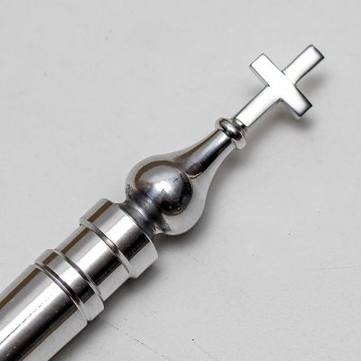 metal anointing brush