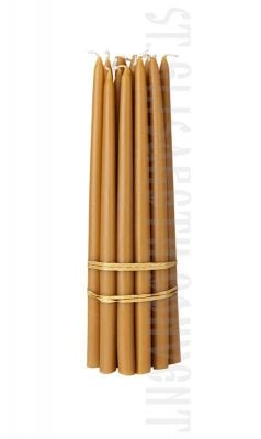 big orthodox church candles made of beeswax