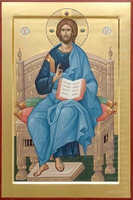 Icon of Jesus Christ Enthroned