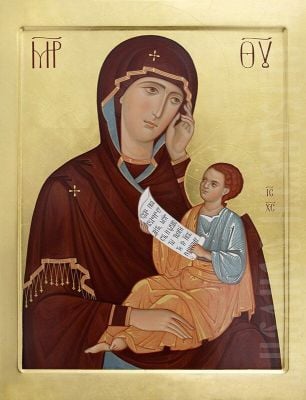 Assuage My Sorrows icon of Theotokos