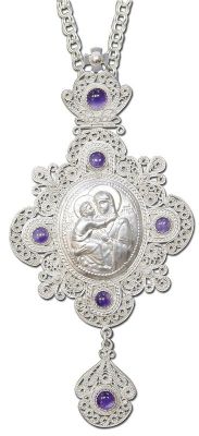 Panagia filigree handmade