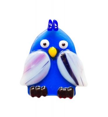Parrot Glass Magnet