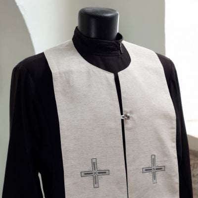 Greek-style Priest Epitrachelionwith Crosses Embroidery sh-18-21-ind71