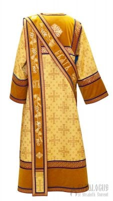 protodeacon's vestment with grape cluster embroidery