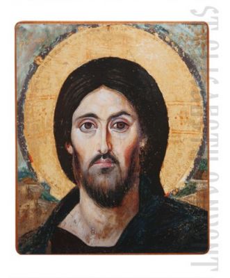 icon of christ the pantocrator of mt sinai