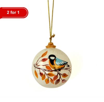 Christmas Ball Ornaments - Hand-Painted Christmas Baubles