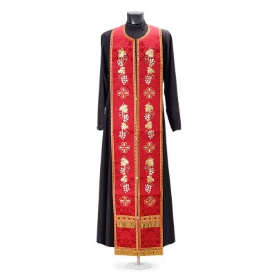 Greek-style Priest Vestment with Embroidery ind156
