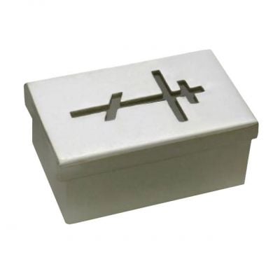 Silver-Plated Reliquary Box