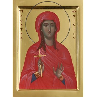 saint agatha of sicily icon