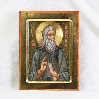 saint james the ascetic icon