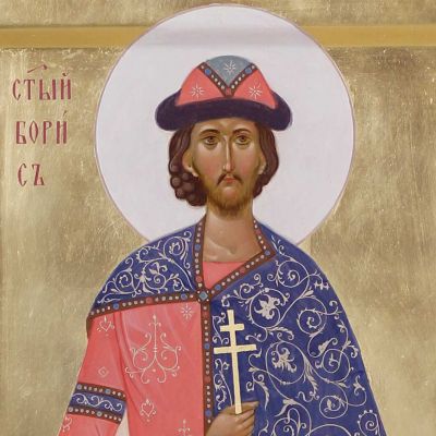 Martyrs and Passion-Bearers Boris and Gleb Icon