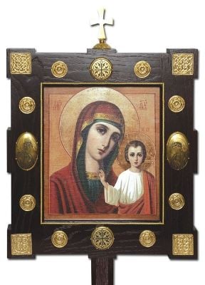 khorugv processional sanctuary icon 