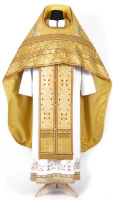gold priest vestment