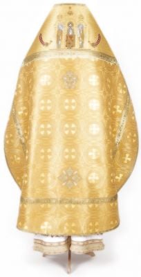 gold priest vestment
