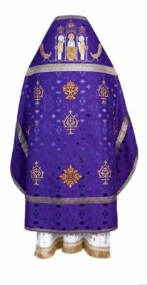 purple priest vestment