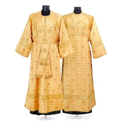 Green Subdeacon Orthodox Vestments Front