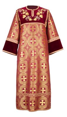 Protodeacon's Vestment Brocade & Velvet sh-12-36