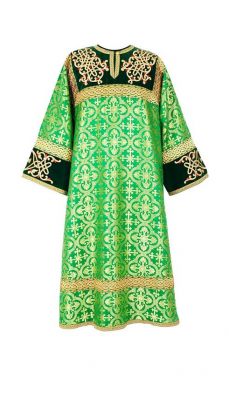 green protodeacon vestment