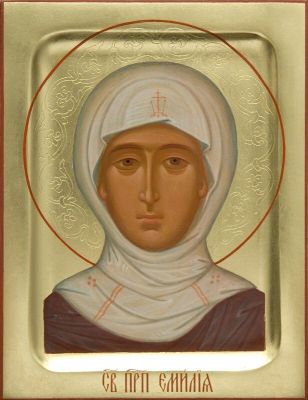 icon of st emily of caesarea