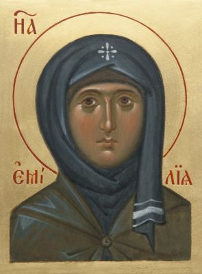 icon of st emily of caesarea