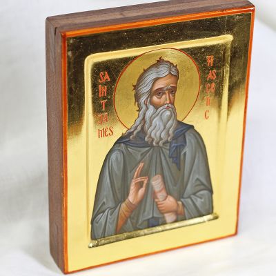 saint james the ascetic icon