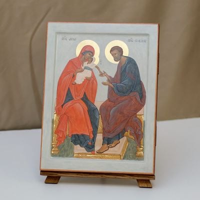 saints joachim and anna icon
