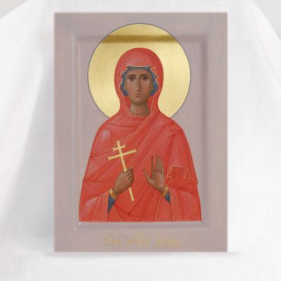 st Lydia the Martyr icon hand-painted